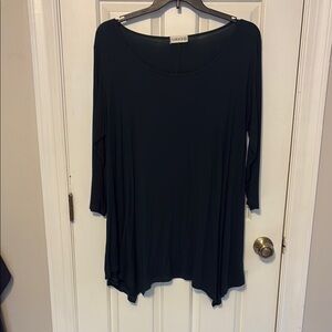 Women's Dark Green Tunic Top